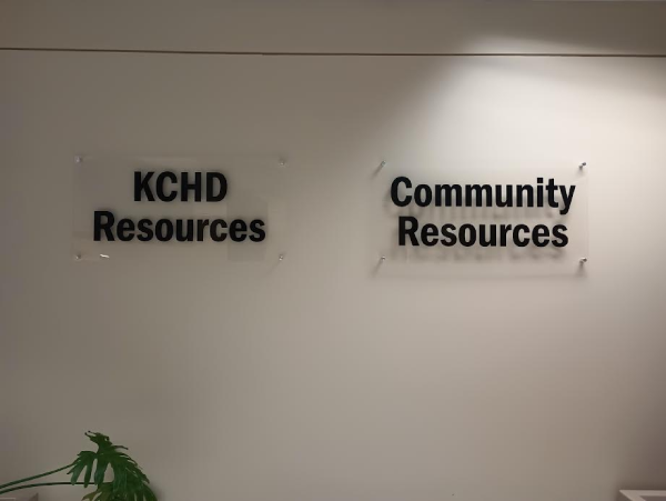 Custom Signs with Stand-Off